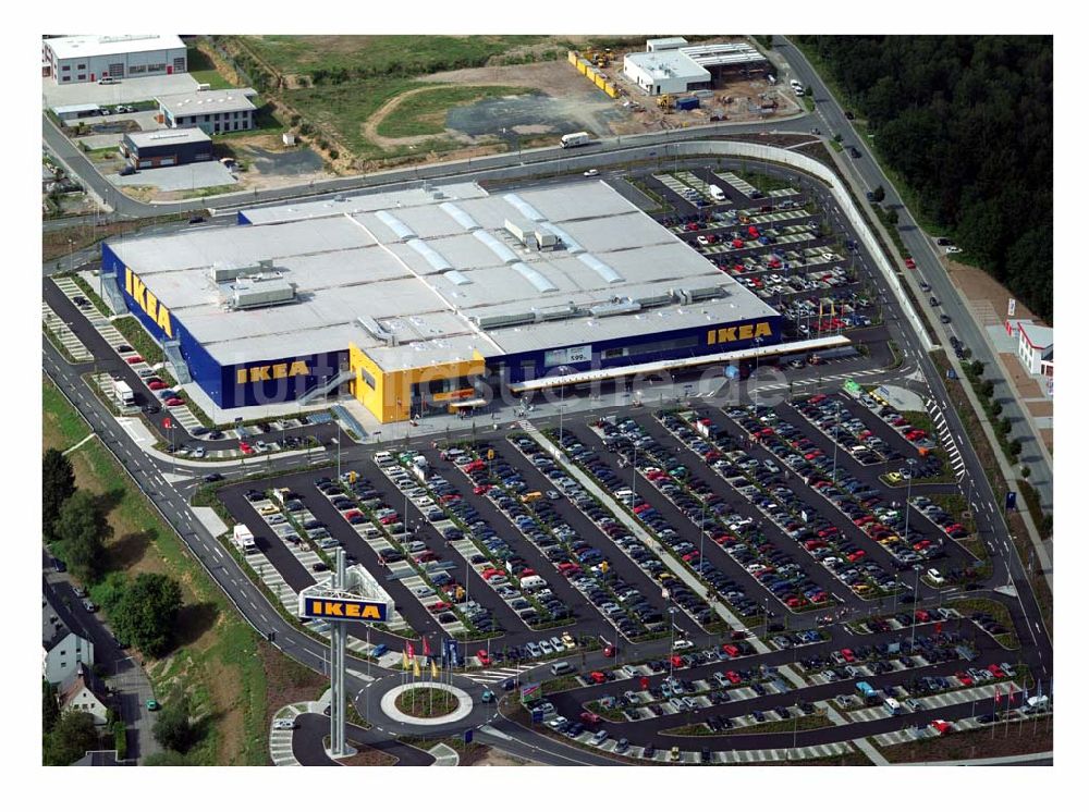 Siegen aus der Vogelperspektive: IKEA Einrichtungshaus - Siegen (NL)