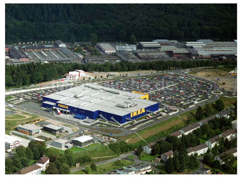 Siegen von oben - IKEA Einrichtungshaus - Siegen (NL)