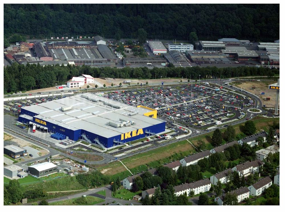 Siegen aus der Vogelperspektive: IKEA Einrichtungshaus - Siegen (NL)