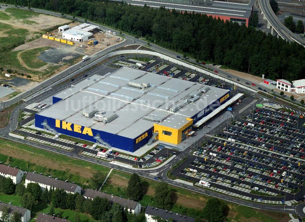 Siegen von oben - IKEA Einrichtungshaus - Siegen (NL)