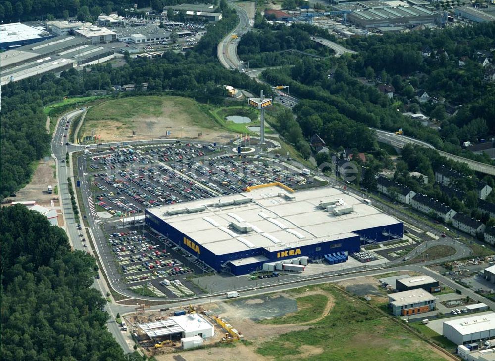 Siegen aus der Vogelperspektive: IKEA Einrichtungshaus - Siegen (NL)