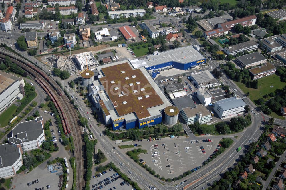 Luftbild Sindelfingen - IKEA Einrichtungshaus in Sindelfingen