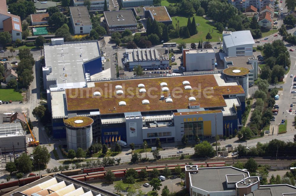 Sindelfingen von oben - IKEA Einrichtungshaus in Sindelfingen