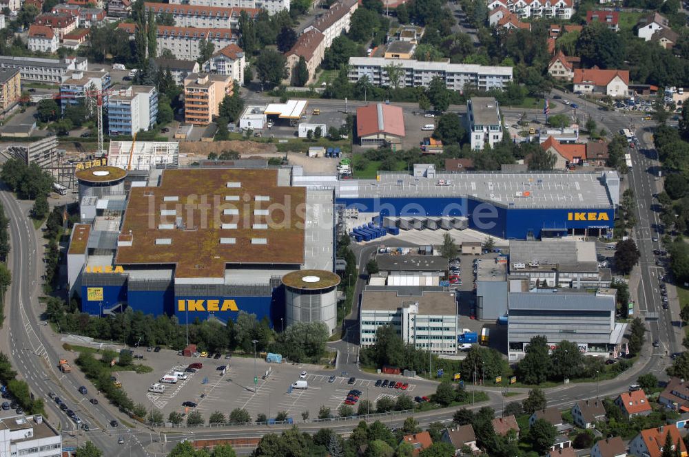 Luftbild Sindelfingen - IKEA Einrichtungshaus in Sindelfingen