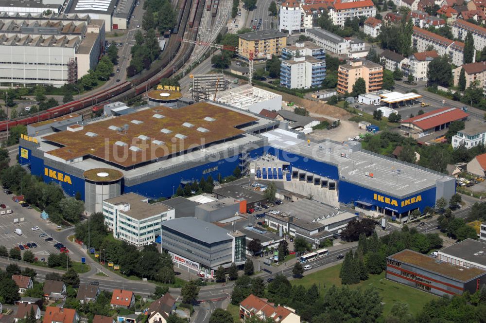 Luftaufnahme Sindelfingen - IKEA Einrichtungshaus in Sindelfingen