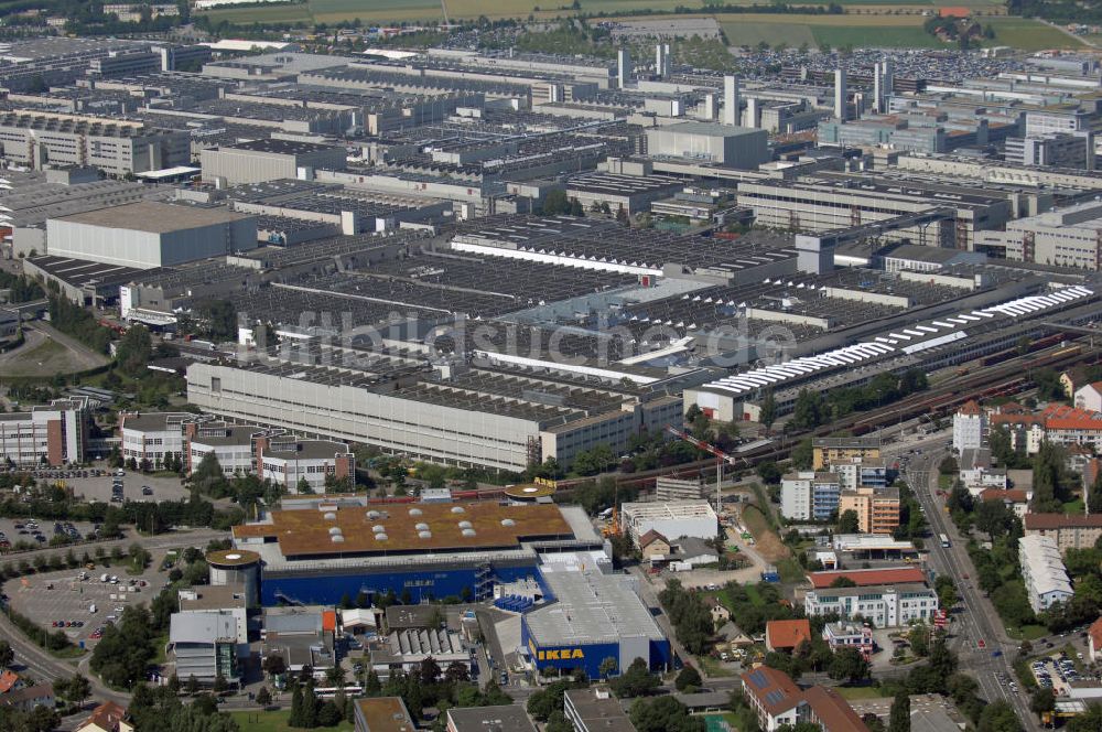 Sindelfingen von oben - IKEA Einrichtungshaus in Sindelfingen