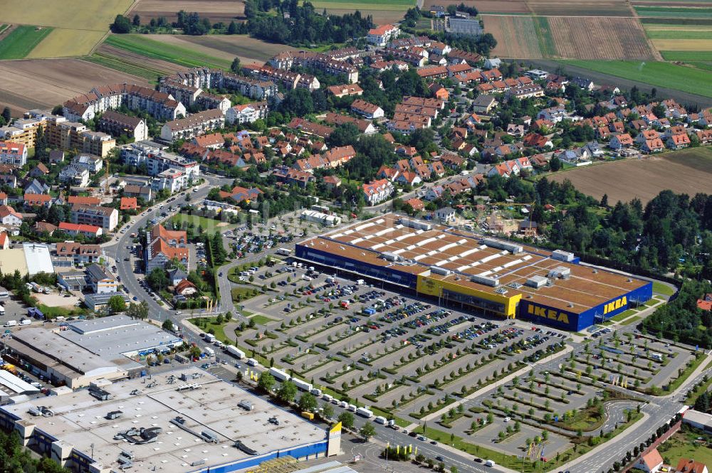 Luftaufnahme Fürth - Ikea Fürth / Bayern