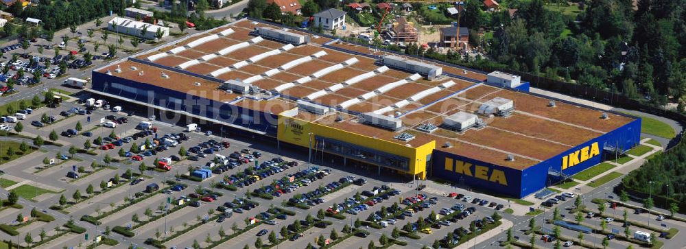 Fürth aus der Vogelperspektive: Ikea Fürth / Bayern