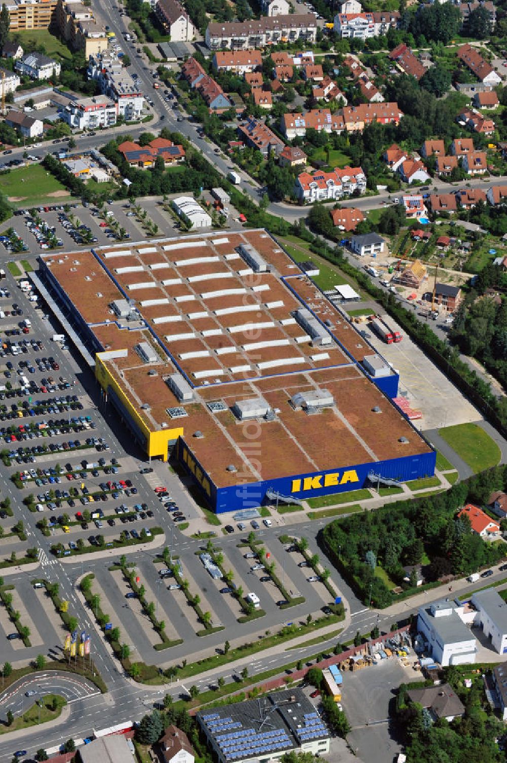 Luftbild Fürth - Ikea Fürth / Bayern