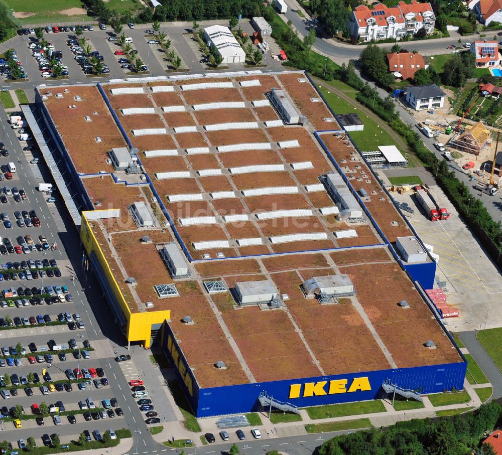 Fürth von oben - Ikea Fürth / Bayern