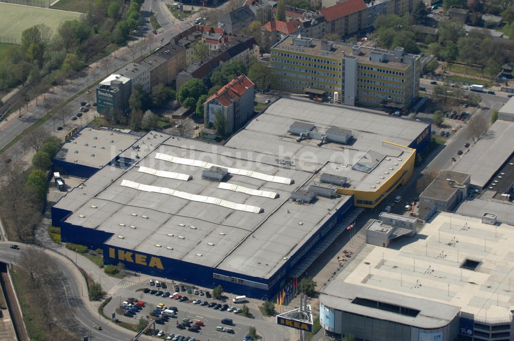 Luftaufnahme Berlin - IKEA Möbelhaus / furniture store Berlin-Spandau