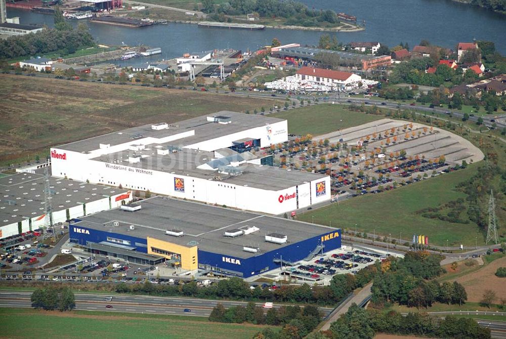 Regensburg von oben - IKEA_Regensburg