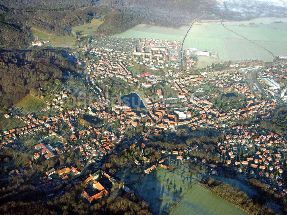 Ilsenburg aus der Vogelperspektive: Ilsenburg