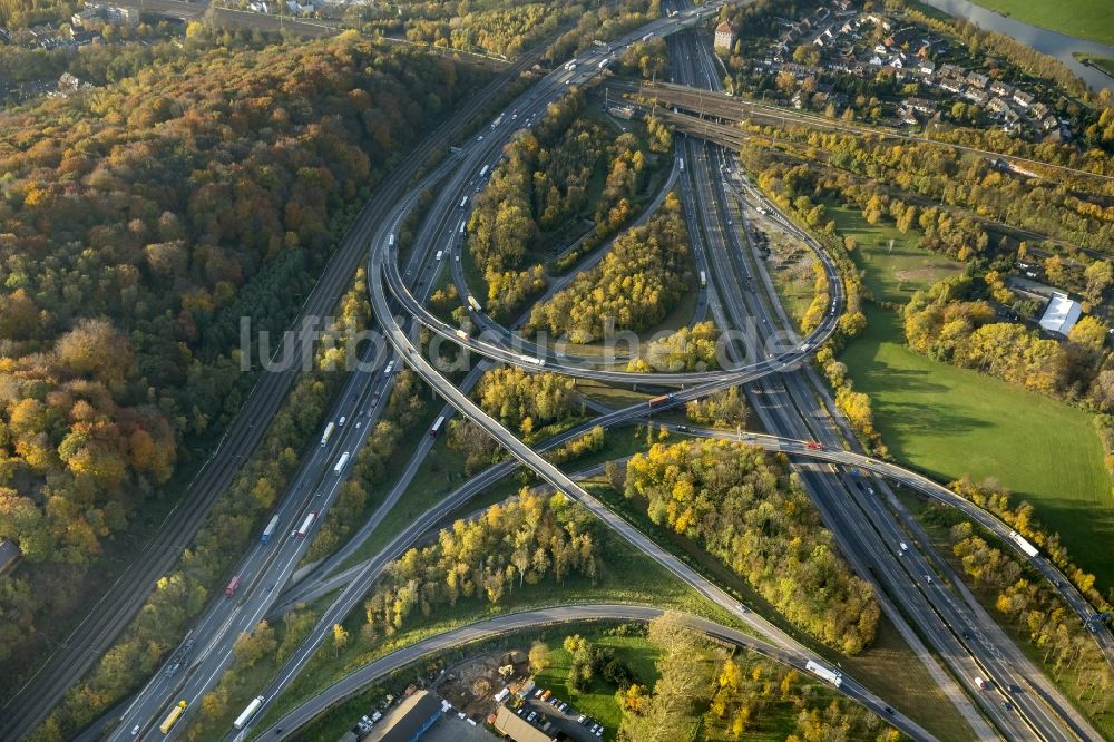 Luftbild Duisburg - im Bundesland Nordrhein-Westfalen