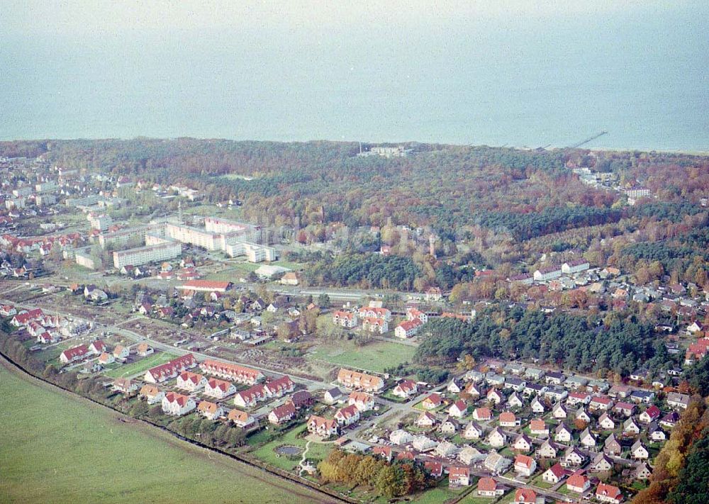 Seeheilbad Graal-Müritz / Mecklenburg - Vorpommern von oben - Immobilien der Firma HAWO GmbH im Seeheilbad Graal-Müritz in Mecklenburg - Vorpommern.