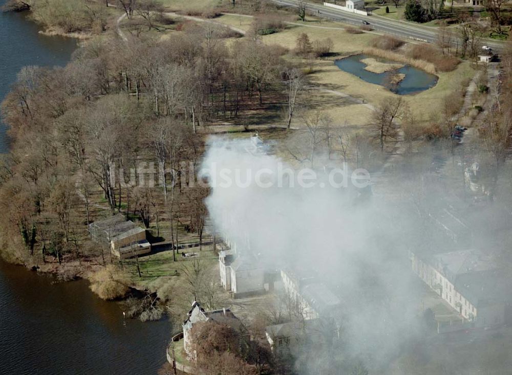 Berlin - Glienicke von oben - in die UNESCO-Liste des Weltkulturerbes aufgenommen