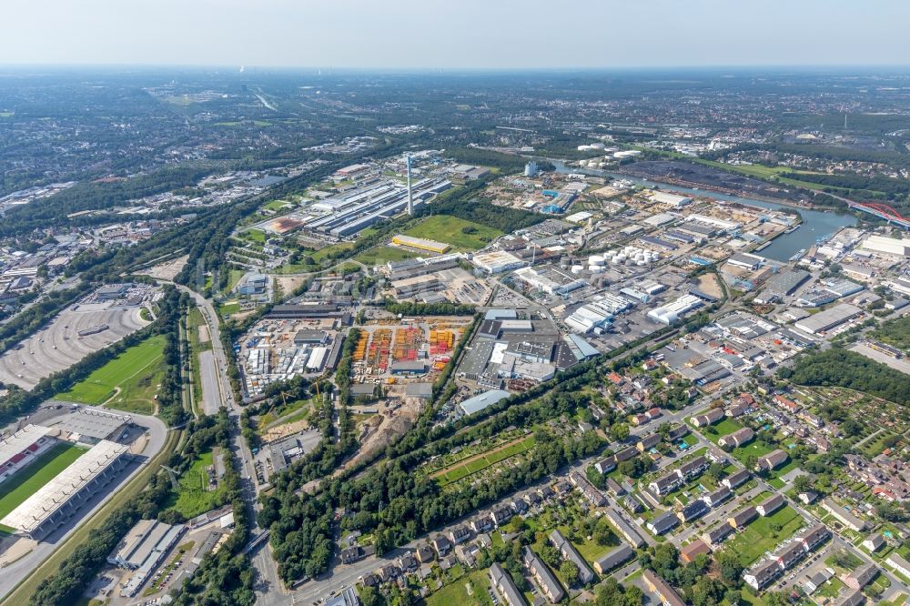 Luftbild Bergeborbeck - Industrie- und Gewerbegebiet in Bergeborbeck im Bundesland Nordrhein-Westfalen, Deutschland