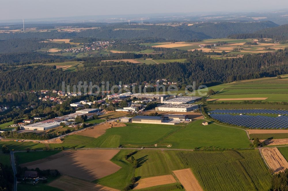 Luftbild Betzweiler - Industrie- und Gewerbegebiet in Betzweiler im Bundesland Baden-Württemberg, Deutschland