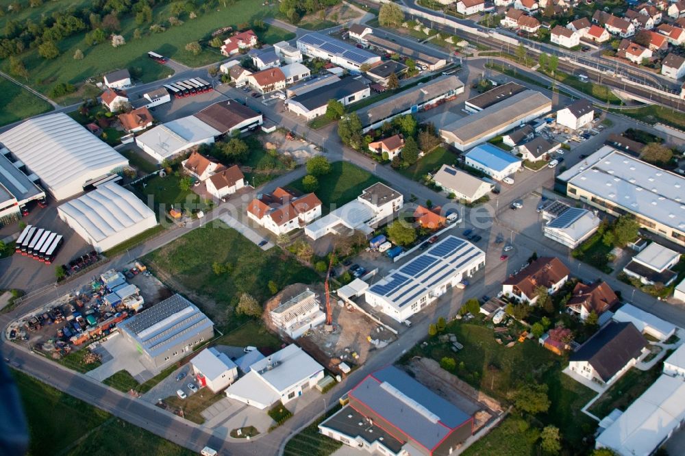 Luftbild Bietigheim - Industrie- und Gewerbegebiet in Bietigheim im Bundesland Baden-Württemberg