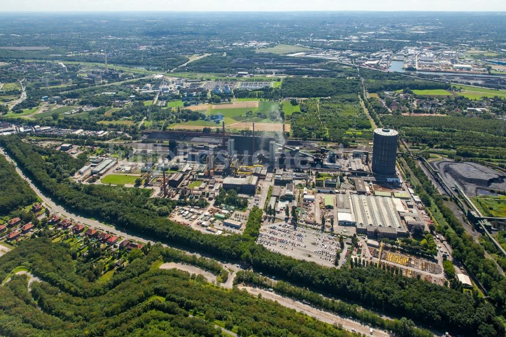 Luftbild Bottrop - Industrie- und Gewerbegebiet in Bottrop im Bundesland Nordrhein-Westfalen