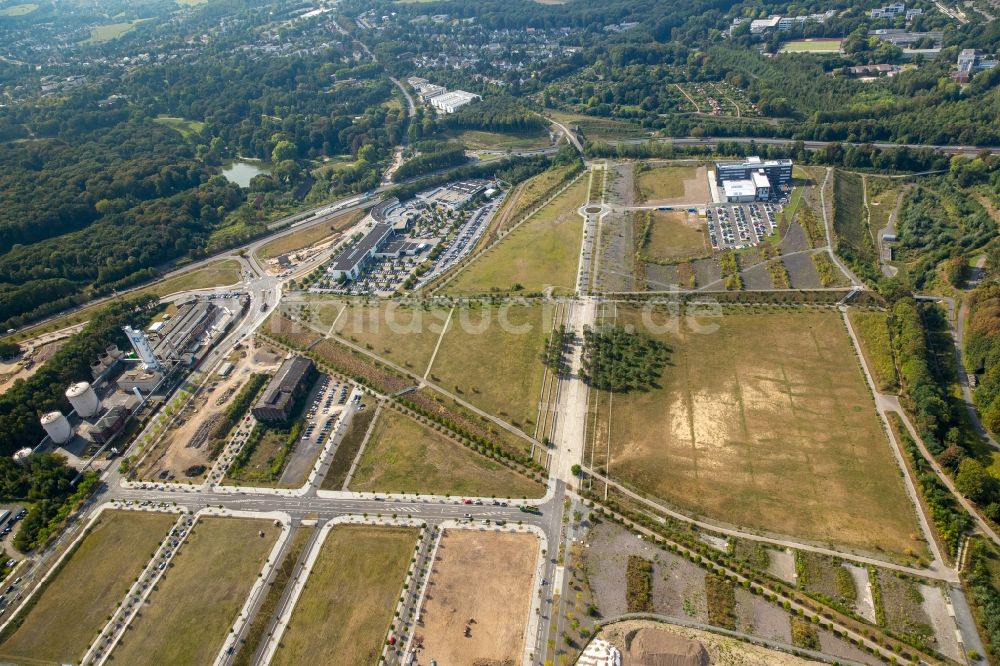 Luftaufnahme Dortmund - Industrie- und Gewerbegebiet in Dortmund im Bundesland Nordrhein-Westfalen