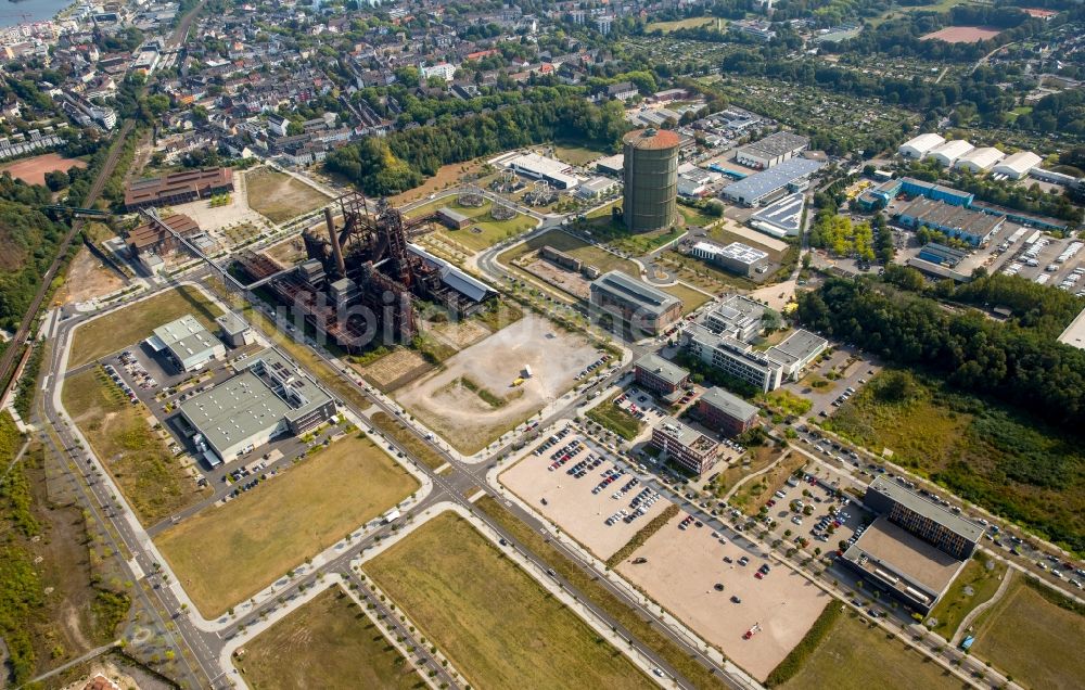 Dortmund aus der Vogelperspektive: Industrie- und Gewerbegebiet in Dortmund im Bundesland Nordrhein-Westfalen