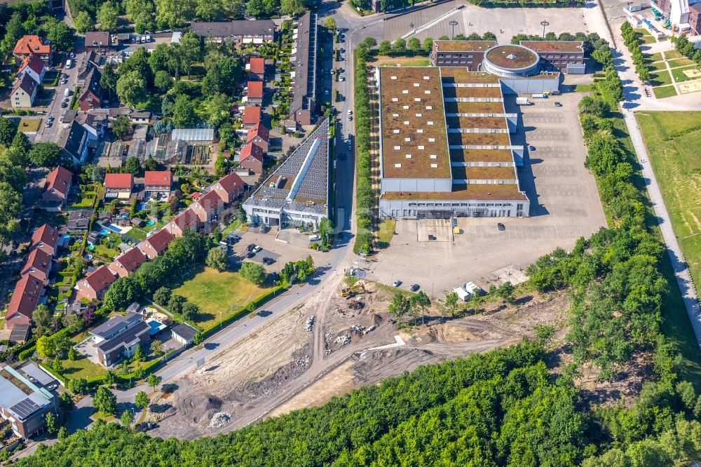 Luftbild Gelsenkirchen - Industrie- und Gewerbegebiet in Gelsenkirchen im Bundesland Nordrhein-Westfalen - NRW, Deutschland