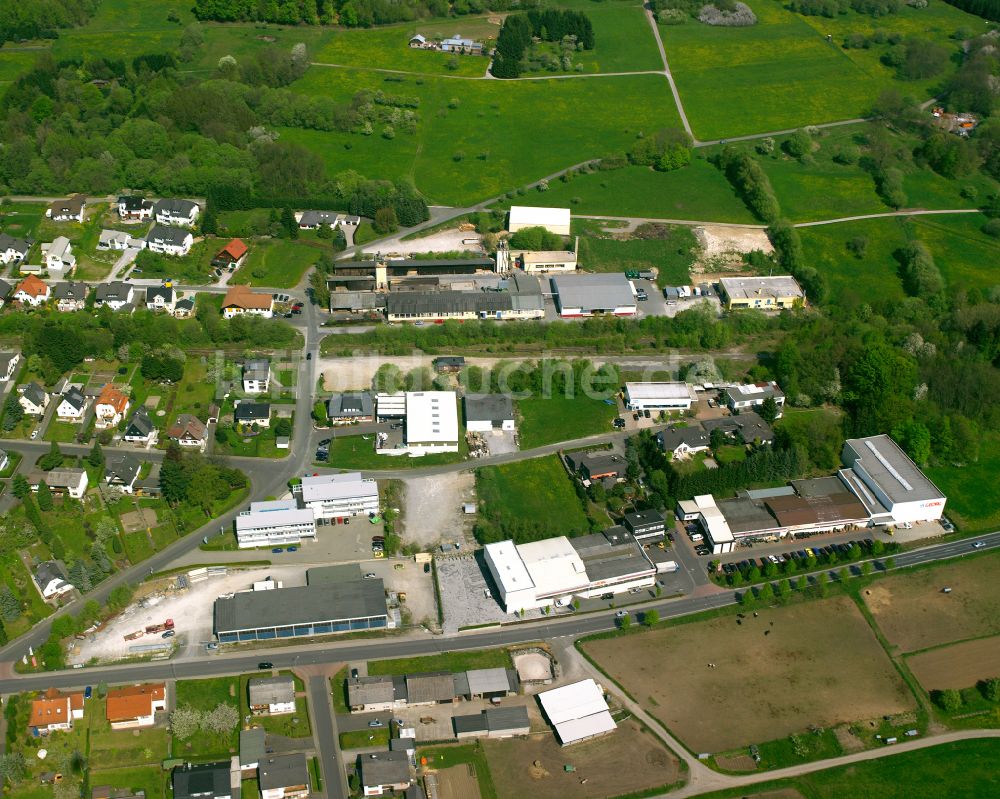 Luftbild Medenbach - Industrie- und Gewerbegebiet in Medenbach im Bundesland Hessen, Deutschland