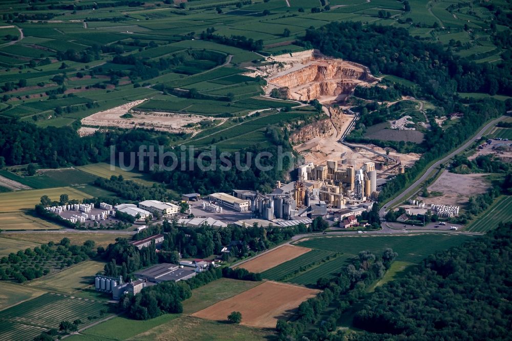 Luftbild Merdingen - Industrie- und Gewerbegebiet in Merdingen im Bundesland Baden-Württemberg, Deutschland