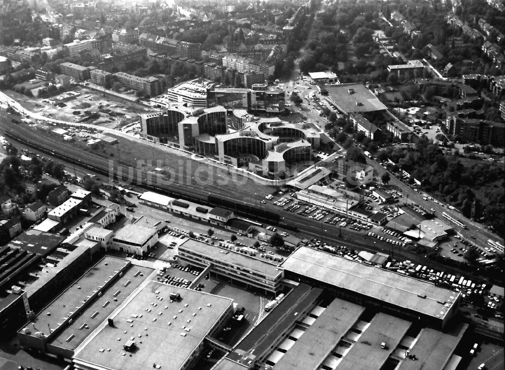 Luftbild Düsseldorf - Industrie- und Gewerbegebiet im Ortsteil Flingern-Nord in Düsseldorf im Bundesland Nordrhein-Westfalen, Deutschland