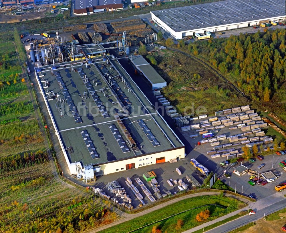 Luftbild Berlin - Industrie- und Gewerbegebiet im Ortsteil Marienfelde in Berlin, Deutschland