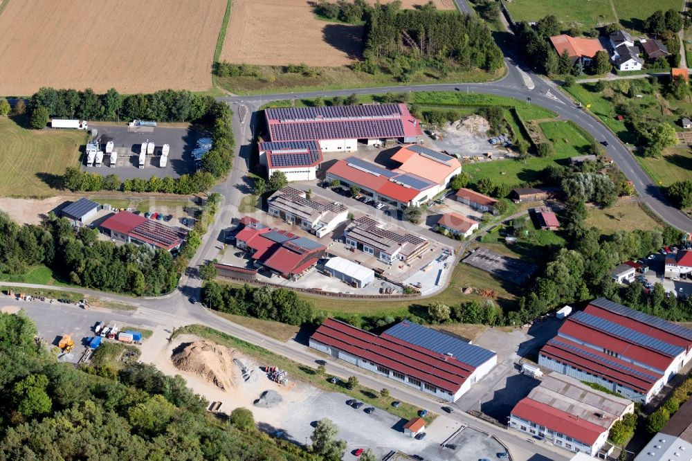 Luftbild Boxberg - Industrie- und Gewerbegebiet im Ortsteil Schweigern in Boxberg im Bundesland Baden-Württemberg, Deutschland