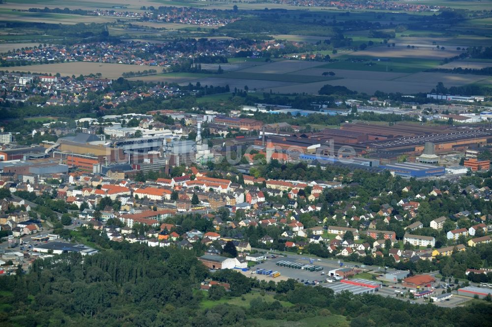 Luftbild Rethen - Industrie- und Gewerbegebiet in Rethen im Bundesland Niedersachsen