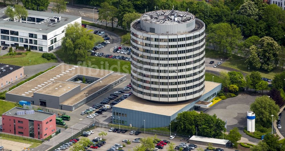 Luftaufnahme Mülheim an der Ruhr - Industrie- und Gewerbegebiet der Siemens AG in Mülheim an der Ruhr im Bundesland Nordrhein-Westfalen