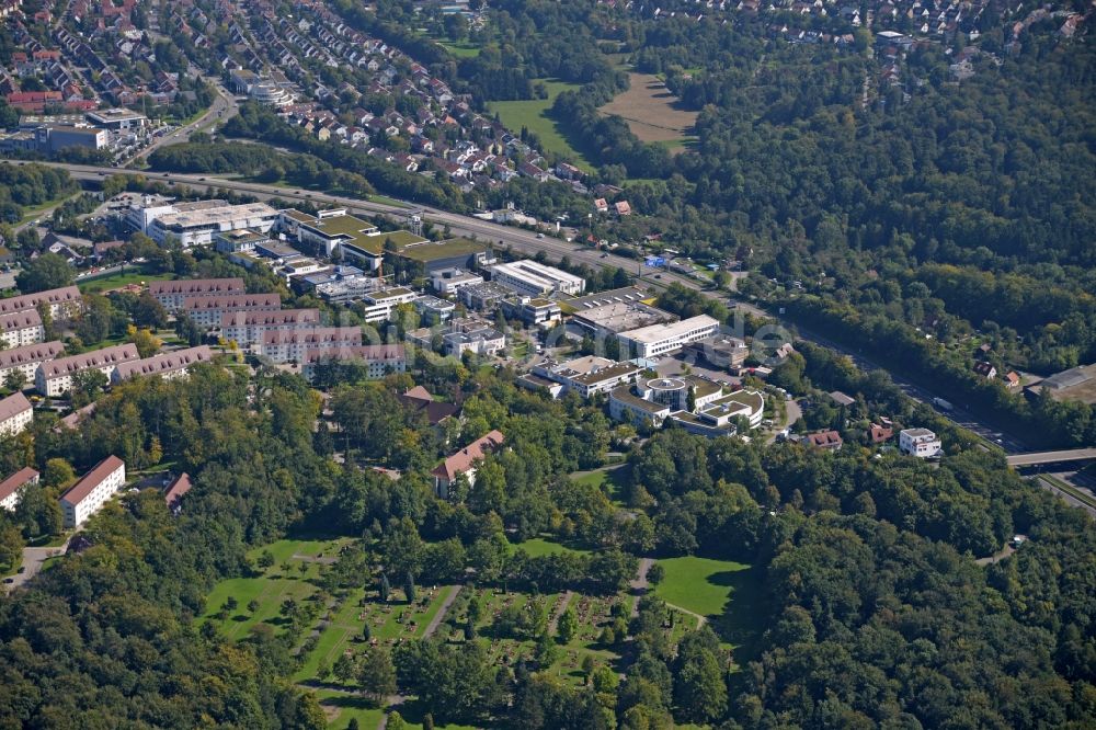 Stuttgart aus der Vogelperspektive: Industrie- und Gewerbegebiet in Stuttgart im Bundesland Baden-Württemberg