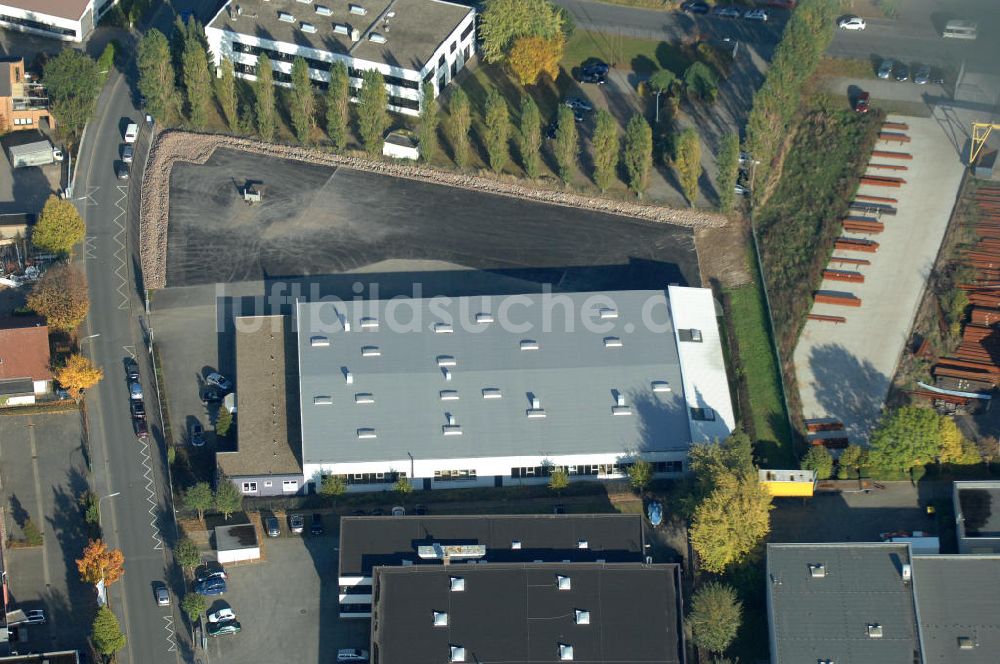 Luftbild Dortmund - Industrie-Lagerhalle in Dortmund Wickede