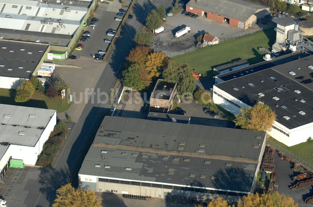 Luftbild Bönen - Industrie-Lagerhalle an der Rudolf-Diesel-Strasse 10 in 59199 Bönen