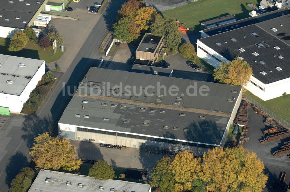 Luftaufnahme Bönen - Industrie-Lagerhalle an der Rudolf-Diesel-Strasse 10 in 59199 Bönen