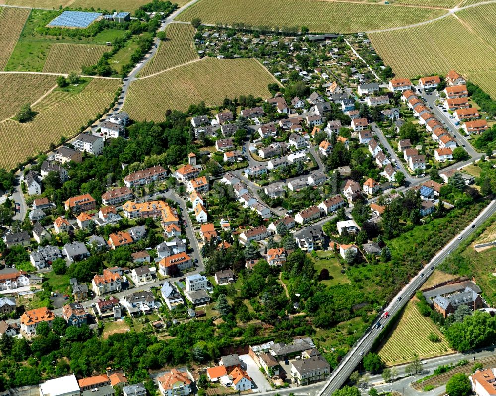 Luftbild Bad Kreuznach - Industrie, Landwirtschaft und Wohngebiet im Norden von Bad Kreuznach im Bundesland Rheinland-Pfalz