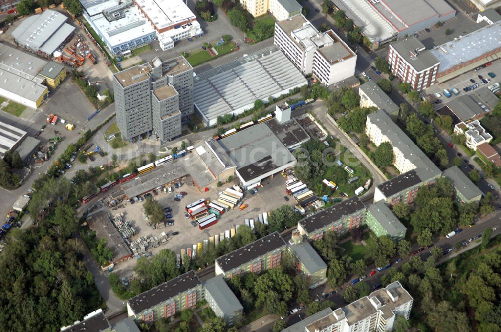 Berlin von oben - Industriegebiet an der Bessemerstraße , Eythstraße in Berlin-Tempelhof