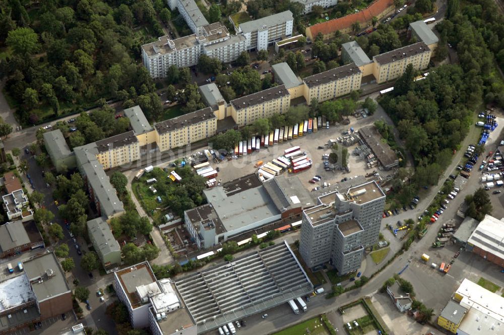 Luftaufnahme Berlin - Industriegebiet an der Bessemerstraße , Eythstraße in Berlin-Tempelhof