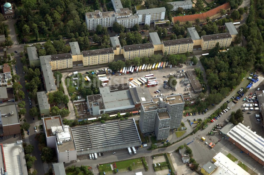 Berlin von oben - Industriegebiet an der Bessemerstraße , Eythstraße in Berlin-Tempelhof