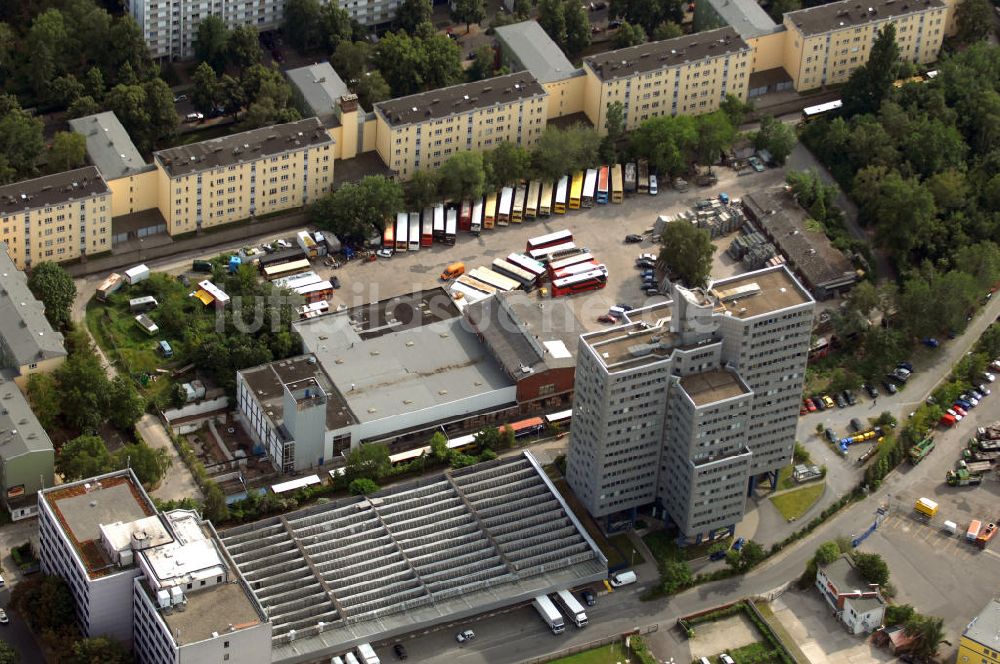 Luftaufnahme Berlin - Industriegebiet an der Bessemerstraße , Eythstraße in Berlin-Tempelhof