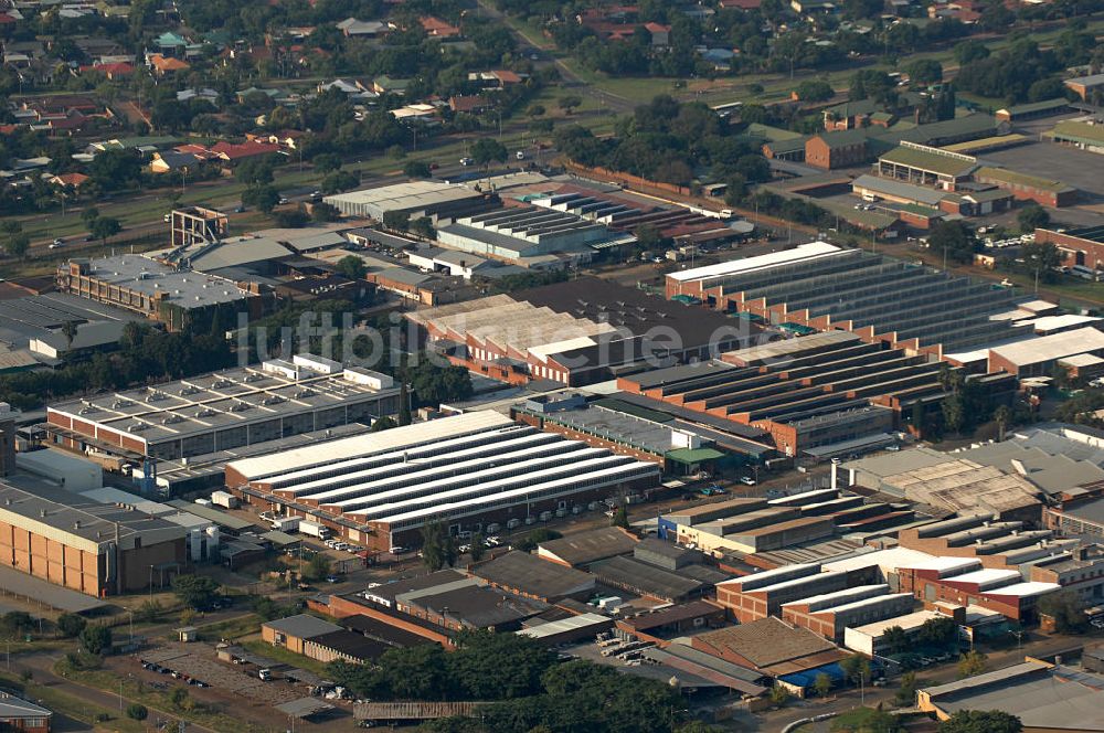 Luftbild Pretoria - Industriegebiet Koedoespoort Industrial in Pretoria