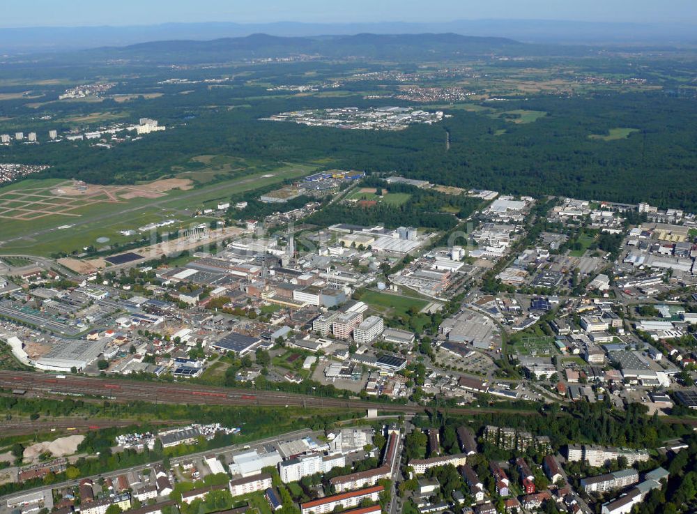 Freiburg im Breisgau von oben - Industriegebiet Nord in Freiburg, Baden-Württemberg