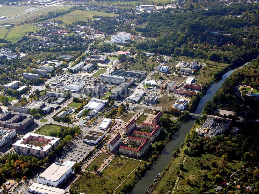 Luftaufnahme Teltow - Industriegebiet in Teltow