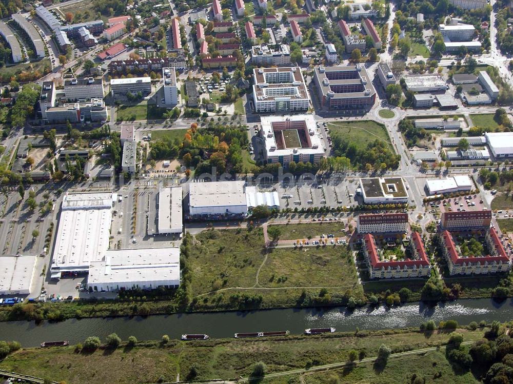 Teltow aus der Vogelperspektive: Industriegebiet in Teltow