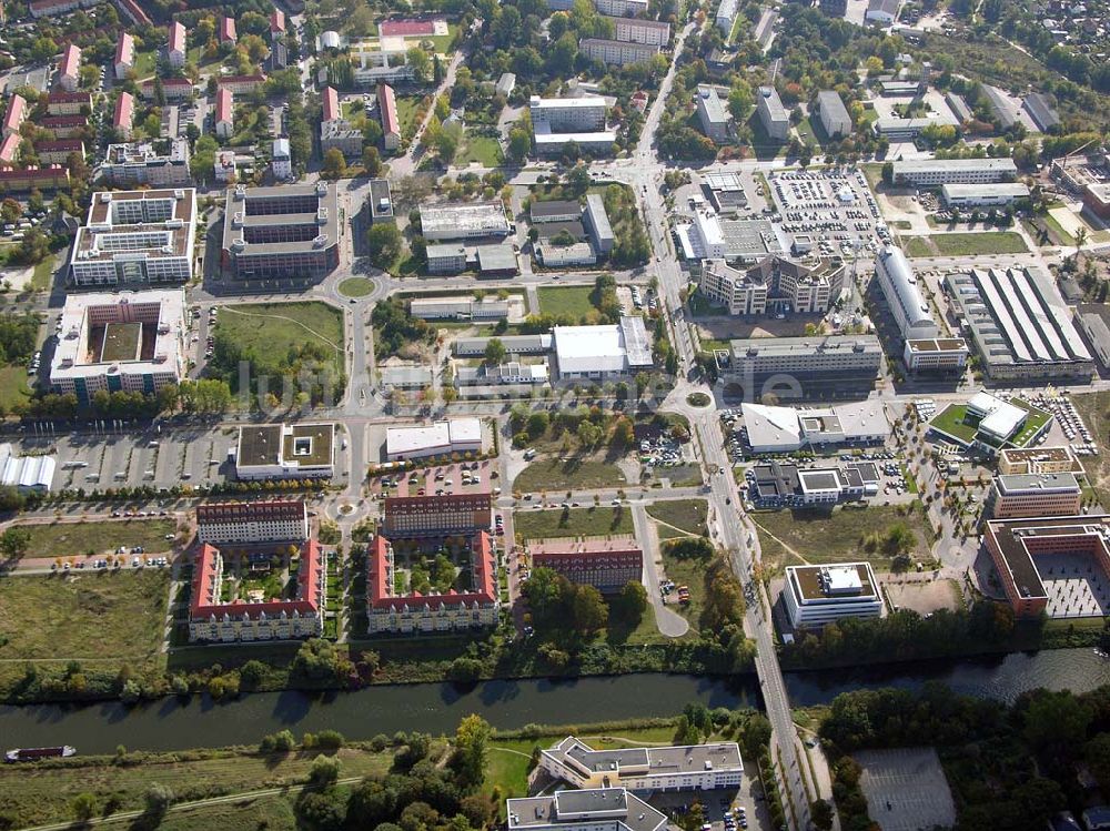 Luftbild Teltow - Industriegebiet in Teltow