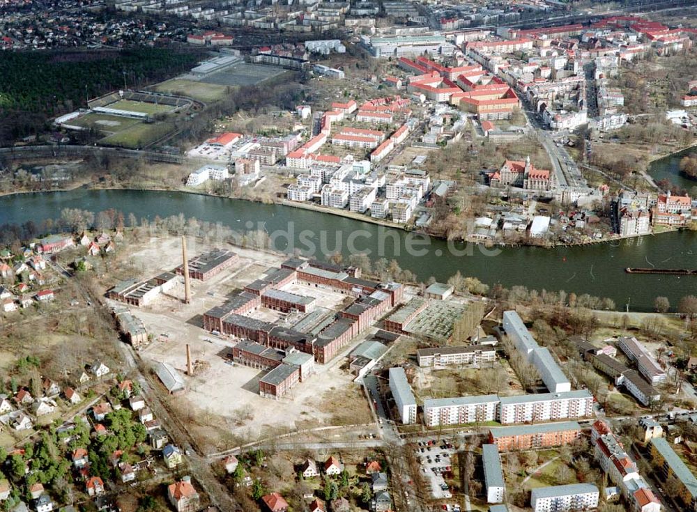 Berlin - KÖPENICK von oben - Industriegelände (ehem