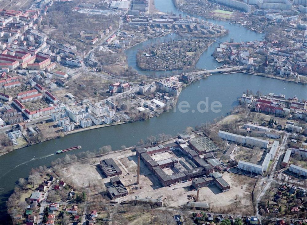 Berlin - KÖPENICK aus der Vogelperspektive: Industriegelände (ehem